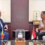 Menhub Jajaki Kerjasama Pendidikan dan Pelatihan Transportasi Indonesia - Romania