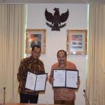 Cegah Pencucian Uang Menhub Tandatangani Kesepakatan dengan PPATK