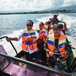 Dukung Pariwisata Di Lombok dan IMF Meeting, Menhub : Bangun Pelabuhan Gili Trawangan