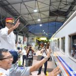 Kunjungi Stasiun Semarang Tawang, Menhub: Kita Harus Berikan Pelayanan Maksimal