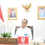 MENHUB DUKUNG KOLABORASI PENTAHELIX UNTUK BERIKAN SOLUSI STRATEGIS PEMULIHAN BISNIS SEKTOR TRANSPORTASI DENGAN UTAMAKAN PROTOKOL KESEHATAN