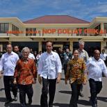 Presiden Resmikan Bandara Nop Goliat Dekai Papua