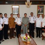 Persiapkan 4th ASEM-TMM 2017, Sesjen Kemenhub Temui Gubernur Bali