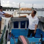 Blusukan ke Pelabuhan Morotai, Menhub Minta Turis Asing Memakai Life Jacket
