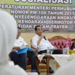 Menhub: PM 108/2017 Sebagai Payung Hukum Bagi Semua Pihak