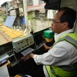 Target Operasi Desember 2017 Menhub Tinjau dan Uji Coba Kesiapan Jalur Kereta Bandara Soetta