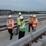 Menhub: Pacu Progress Proyek LRT Palembang Dengan Target Operasi Juni 2018