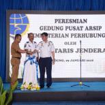 Gedung Pusat Arsip Kementerian Perhubungan Diresmikan