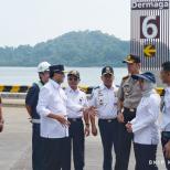 Kunjungi Pelabuhan Bakauheni dan Merak, Menhub Minta Pengamanan Diperketat