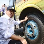 Menhub Tinjau Terminal Purabaya, Sudah 75 Persen Bus Laik Jalan