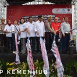 Menhub Lepas 50 Bus Mudik Gratis Natal dan Tahun Baru