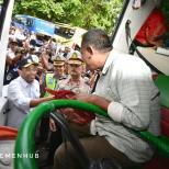 Ramp Check Di Dua Kota, Menhub Pastikan Bus Pariwisata Laik Jalan