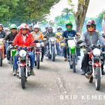 Menhub Kampanyekan Keselamatan Berkendara Kepada Komunitas RX-KING Yogyakarta