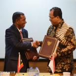 Tingkatkan Sektor Transportasi Kedua Negara, Menhub Tandatangani MoU Dengan Timor Leste