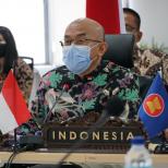 Sekretaris Jenderal Pimpin Delegasi RI Pada Pertemuan Virtual ASEAN-Japan STOM Leaders Conference Ke-18