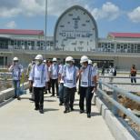 KE LOMBOK, MENHUB CEK KESIAPAN OPERASI DERMAGA DAN TERMINAL PENUMPANG GILIMAS
