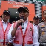 Menko PMK dan Menhub Tinjau Penanganan Lalu Lintas Gadog Puncak