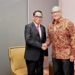 Bertemu Menteri Transportasi SIngapura, Menhub Bahas Peningkatan Kerjasama Sektor Transportasi