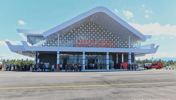 Menhub Tinjau Bandara Panua Pohuwato